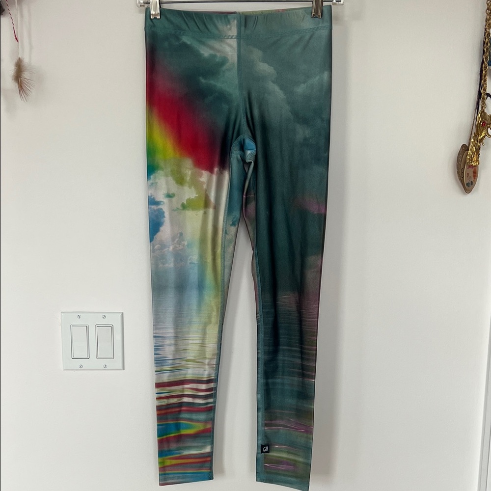 Zara Terez Sky, Ocean, Lightning Colorful Performance Leggings